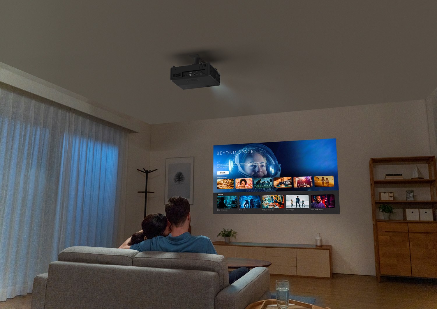 Optoma UHZ55 hjemmekino